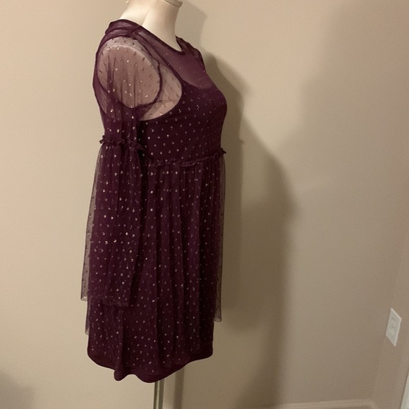 ART Class Girl Dress Size L (10-12). Sheer with Lining- Like New Dress. - Picture 3 of 11